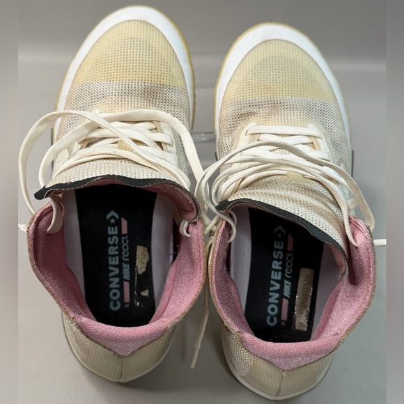 Converse All-Star Pro BB High Womens Size 9.5 Pale Putty Lotus Pink Shoes - Picture 7 of 9